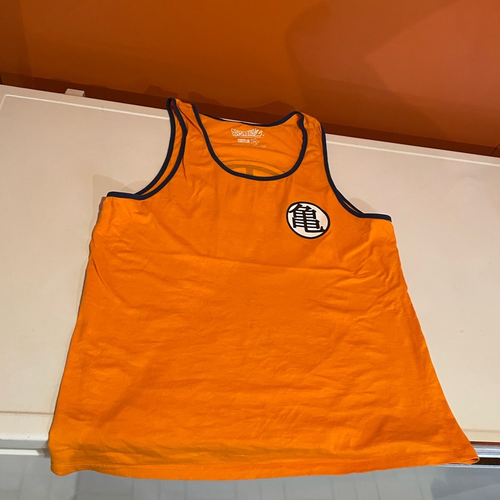 🐉 Goku Dragon Ball Z Tank Top US 2X Orange Blue Anime Cosplay Spectacular 🐉